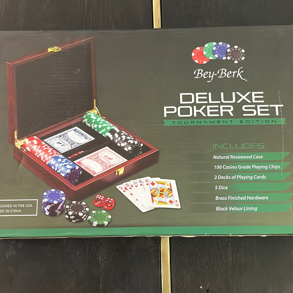 Poker Set Delixe Game